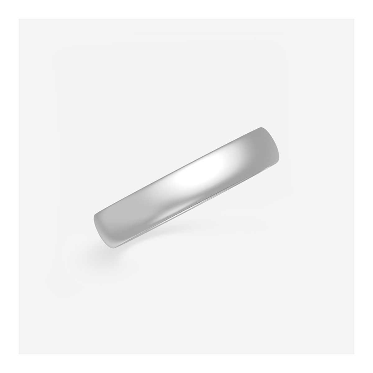 Additional Image 1 for  4mm Dome Wedding Band